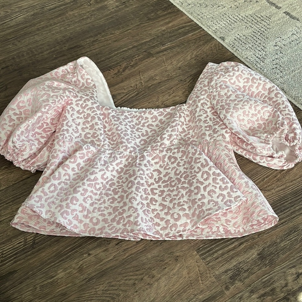Brand new peplum Buddy Love top